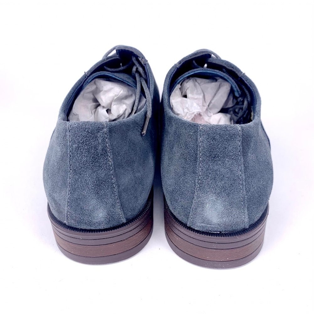 Joseph Abboud Aaron Leather Lace-Up Loafer Gray - Picture 5 of 6